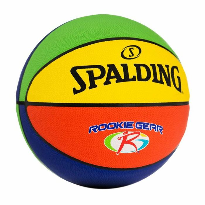 Balón de Baloncesto Spalding Rookie Gear Verde Claro 4 Balón de Baloncesto Spalding Rookie Gear Verde Claro 4