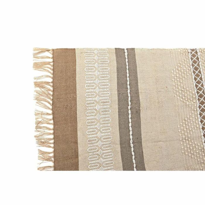 Alfombra Boho DKD Home Decor Marron 198 x 0 x 117 cm 1