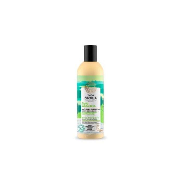 Taiga Champú Superfrescor Cabello Grueso con Abedul Blanco de Tuvá Vegano, 270ml