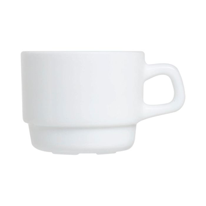 Taza Mug Arcoroc Restaurant Blanco Vidrio 6 Unidades (25 cl) 1 Taza Mug Arcoroc Restaurant Blanco Vidrio 6 Unidades (25 cl) 1