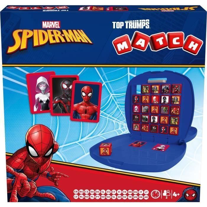 Winning Moves WIN5036905060554 - Juego de mesa Match Spider-Man - JUEGOS DE MOVIMIENTOS GANADORES 3