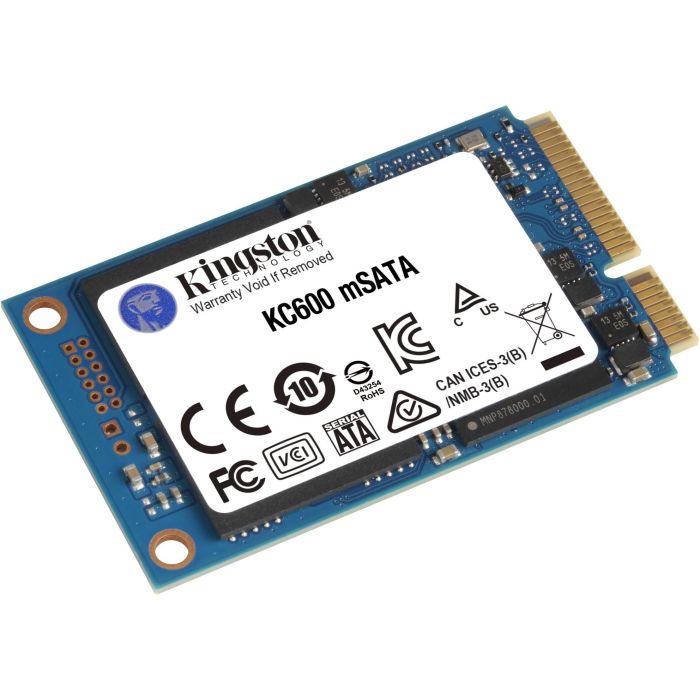 Kingston SKC600MS/1024G KC600 SSD mSATA 1024GB SATA III 550MB/s 520MB/s 2