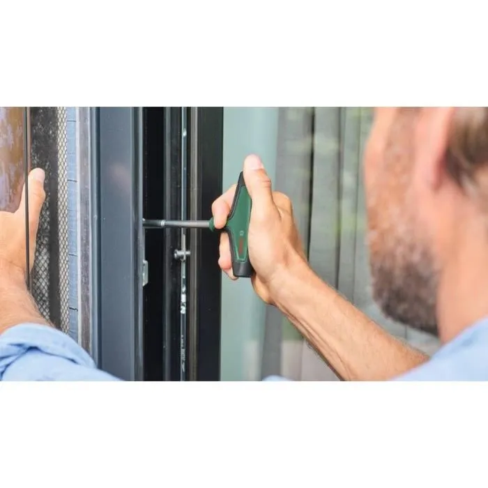 Bosch BOS4053423255065 Destornillador con Mango en T (Par Máximo 46 Nm, Mango Largo 100 mm, Mango en T Softgrip Ergonómico) 1