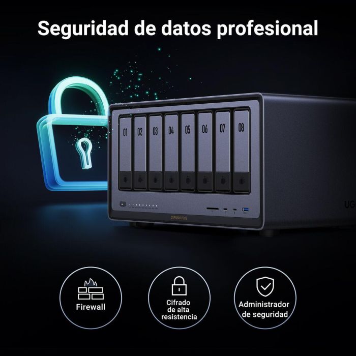 Almacenamiento en Red NAS Ugreen 35127 4 Almacenamiento en Red NAS Ugreen 35127 4