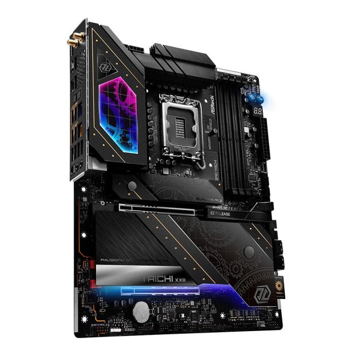 ASRock Z890 TAICHI 1851 ATX Placa Base para Intel LGA 1851, Soporte DDR5, HDMI, USB-C 3