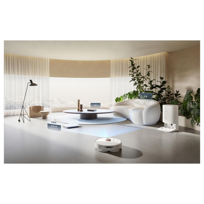 Xiaomi MiRobot Vacuum X10+ Blanco Robot Aspirador con Estación de Carga y Autolimpieza, Potencia 17000 Pa, Navegación Inteligente 3D 9