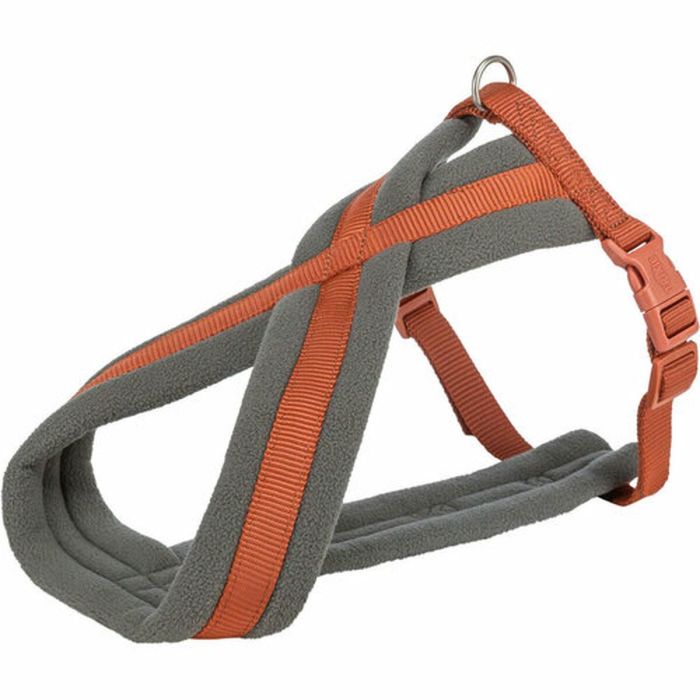 Arnés para Perro Trixie Confort Premium Naranja S/M 1