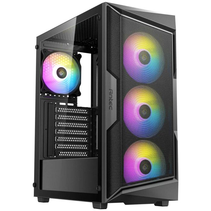 Antec AX61 Elite Midi Tower Negra para PC con 3 Ventiladores Frontales y 1 Trasero Preinstalados, Soporte 2.5/3.5" HDD/SSD 8 Antec AX61 Elite Midi Tower Negra para PC con 3 Ventiladores Frontales y 1 Trasero Preinstalados, Soporte 2.5/3.5" HDD/SSD 8