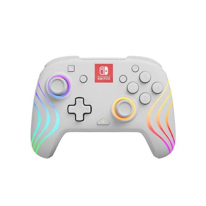 PDP 1699738979179 Gamepad Afterglow Wave con Iluminación RGB y Batería de 2100 mAh para Nintendo Switch PDP 1699738979179 Gamepad Afterglow Wave con Iluminación RGB y Batería de 2100 mAh para Nintendo Switch
