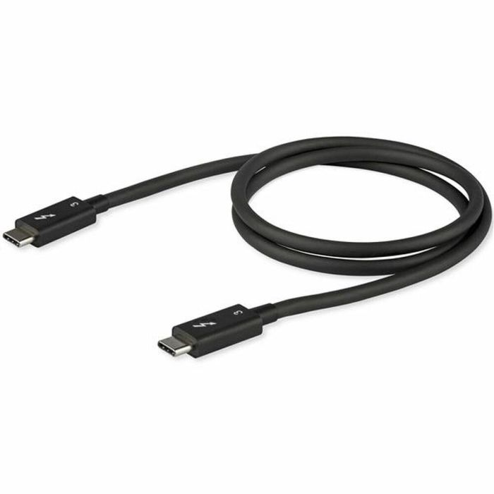 Cable USB-C Startech TBLT34MM80CM Negro 80 cm 1 Cable USB-C Startech TBLT34MM80CM Negro 80 cm 1