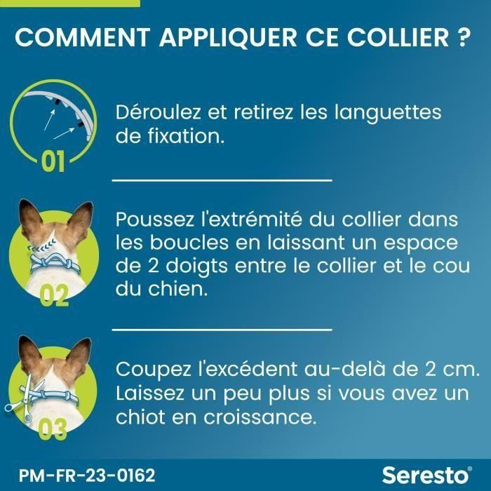 Collar de control de plagas SERESTO - Para perros pequeños 5