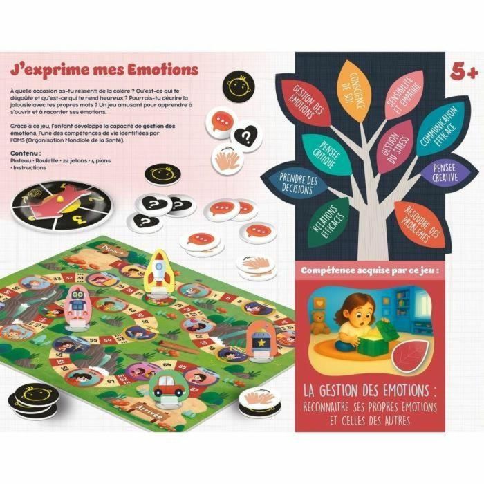 Liscianigiochi LIS8008324112609 Juego de Emociones Educativo HABILIDADES PARA LA VIDA - A partir de 5 años 3