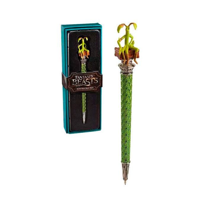 Noble Collection Boligrafo Bowtruckle Animales Fantásticos 17cm