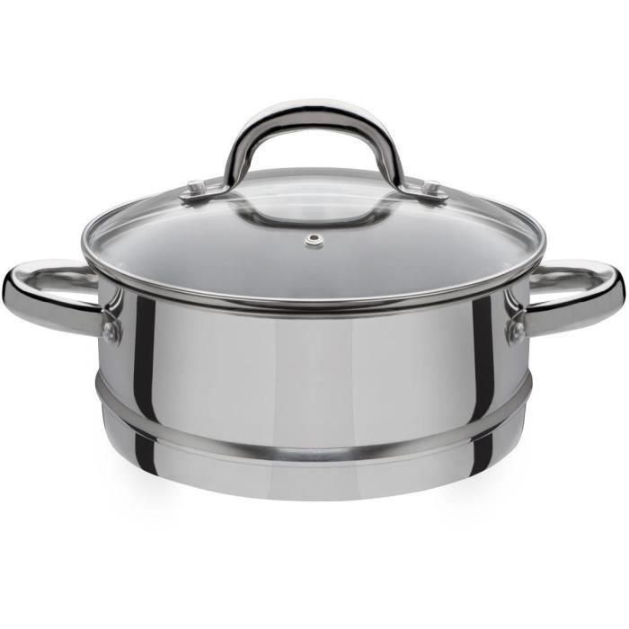 GSW Montreal - Utensilios de cocina de acero inoxidable de 10 piezas - Todas las placas incluyendo inducción 4 GSW Montreal - Utensilios de cocina de acero inoxidable de 10 piezas - Todas las placas incluyendo inducción 4