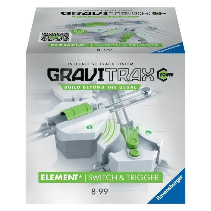 Ravensburger 26214 Gravitrax Power Switch & Trigger Elements - Elementos Electrónicos para Pistas de Bolas Ravensburger 26214 Gravitrax Power Switch & Trigger Elements - Elementos Electrónicos para Pistas de Bolas
