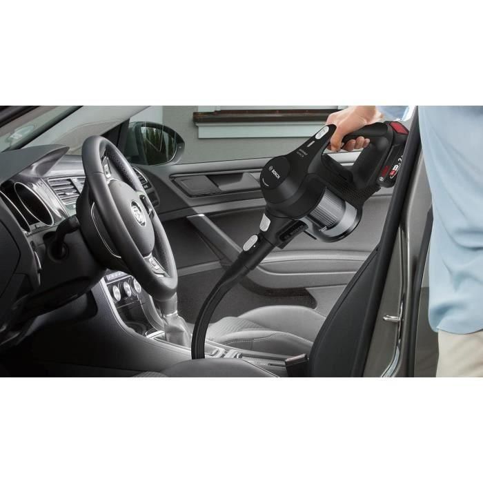 BOSCH BBS611BSC - Aspirador escoba multifunción inalámbrico - negro - aspirador de mano integrado - 2 velocidades - autonomía 30 min 5 BOSCH BBS611BSC - Aspirador escoba multifunción inalámbrico - negro - aspirador de mano integrado - 2 velocidades - autonomía 30 min 5
