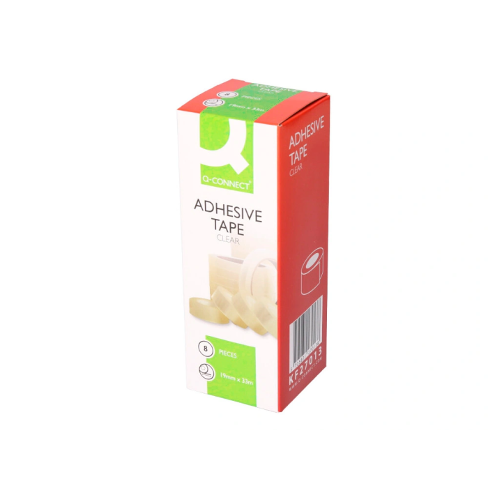 Q-connect Cinta Adhesiva Transparente 33 mt x 19 mm 4