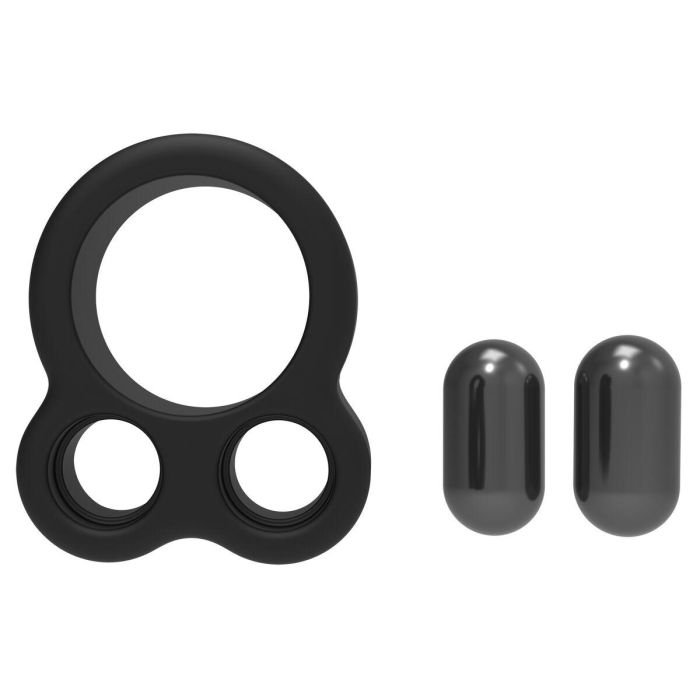 Anillo para el Pene Dream Toys Ramrod Negro 4 Anillo para el Pene Dream Toys Ramrod Negro 4