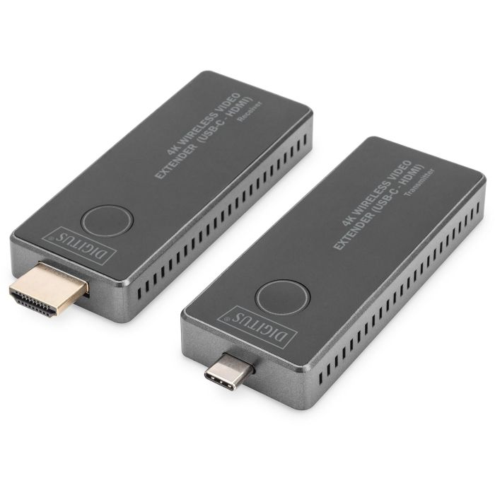Digitus Extensor Video Inalámbrico 4K USB-C a HDMI 30m Set