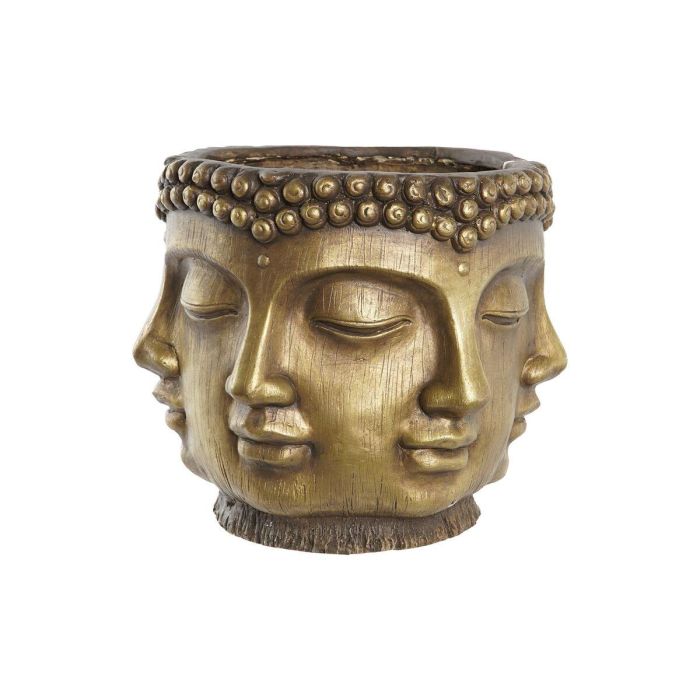 Macetero DKD Home Decor Dorado Madera Magnesio Redondo Buda Oriental 34 x 34 x 30 cm 30 x 34 x 30 cm 0 Macetero DKD Home Decor Dorado Madera Magnesio Redondo Buda Oriental 34 x 34 x 30 cm 30 x 34 x 30 cm 0