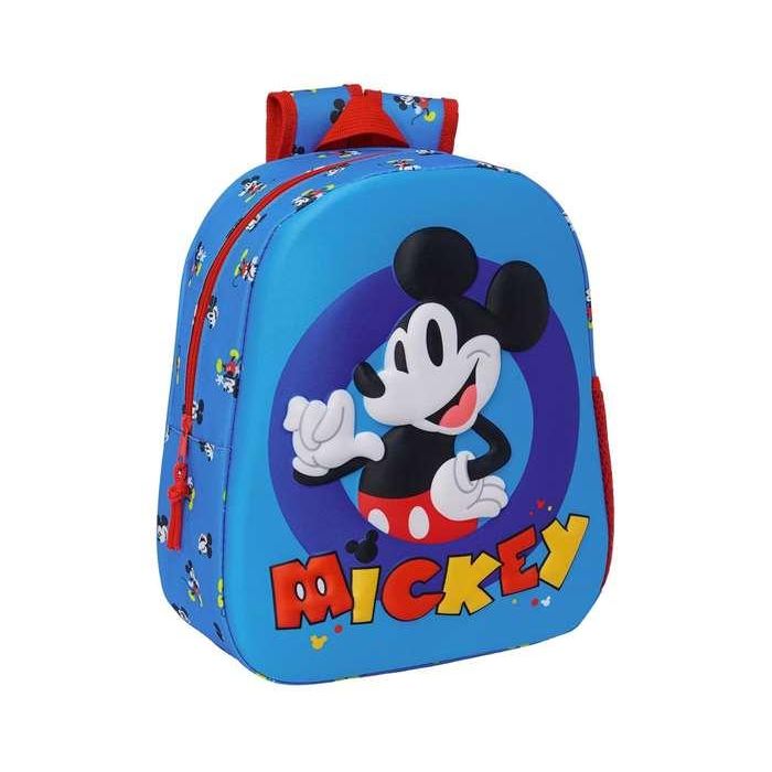 Safta Mochila 3D Mickey Mouse 27x33x10 cm para niños a partir de 3 años 5