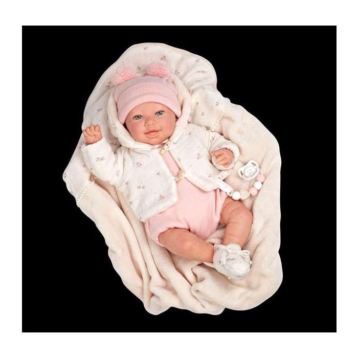Muñecas Arias Muñeca Reborn 45 cm Elba c/Manta 8