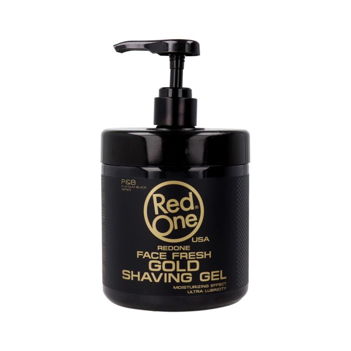 Red One Gel de afeitar transparente Gold para suavizar la barba 1000 ml Red One Gel de afeitar transparente Gold para suavizar la barba 1000 ml