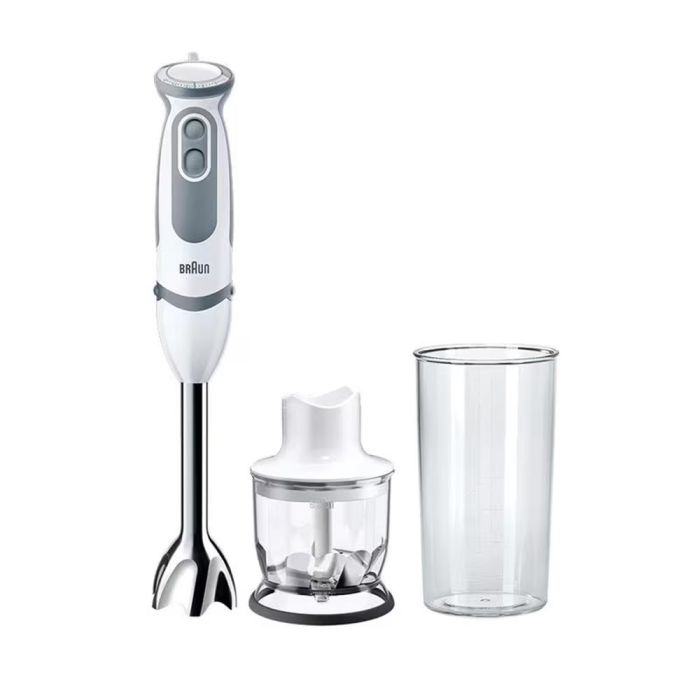 Braun Batidora De Mano Mq5220 Wh 1000 W Blanco Y Acero Braun Batidora De Mano Mq5220 Wh 1000 W Blanco Y Acero