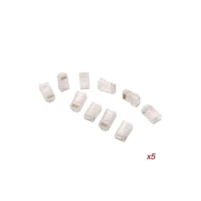 AISENS A138-0291 conector RJ-45 Transparente AISENS A138-0291 conector RJ-45 Transparente