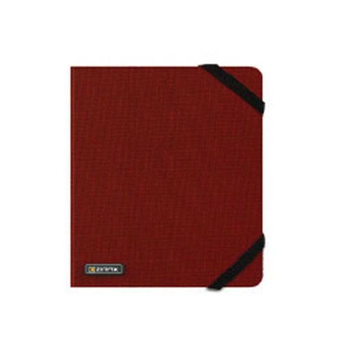 Ziron ZR220 Funda Folio para Tablet 20,3 cm (8") Rojo - 3 Posiciones, Resistente al Polvo y Rayones