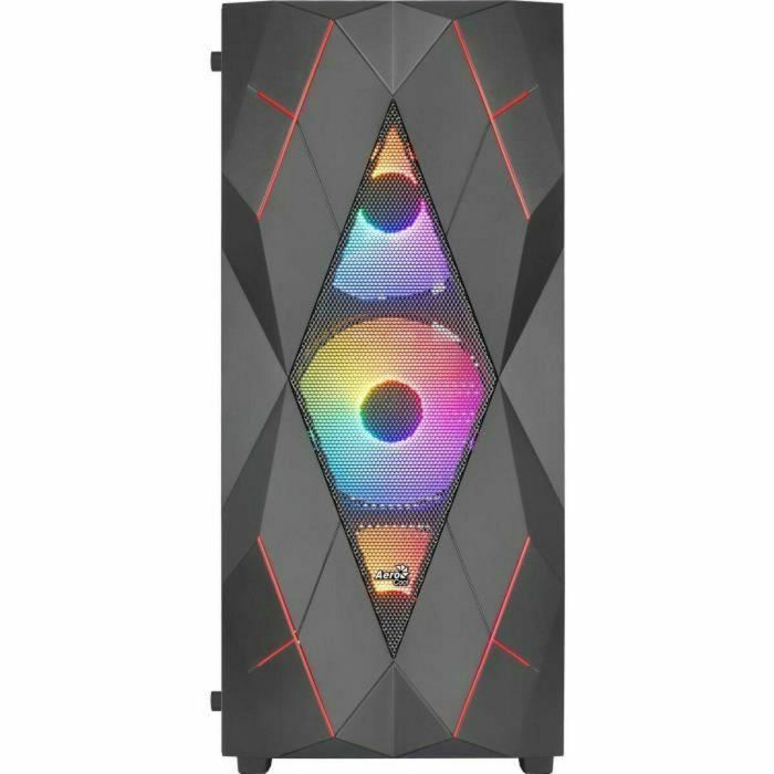 Aerocool AER4711099476787 Caja para PC Volcan G v1 Negra Torre Media Formato ATX Sin Fuente de Alimentación 5 Aerocool AER4711099476787 Caja para PC Volcan G v1 Negra Torre Media Formato ATX Sin Fuente de Alimentación 5