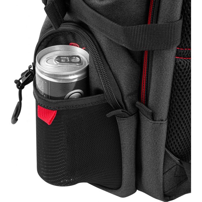 GENESIS Pallad 550 Mochila Gaming para Portátiles 17.3 pulgadas, Negro Rojo, Resistente al Agua y Golpes, con Múltiples Compartimentos 6 GENESIS Pallad 550 Mochila Gaming para Portátiles 17.3 pulgadas, Negro Rojo, Resistente al Agua y Golpes, con Múltiples Compartimentos 6