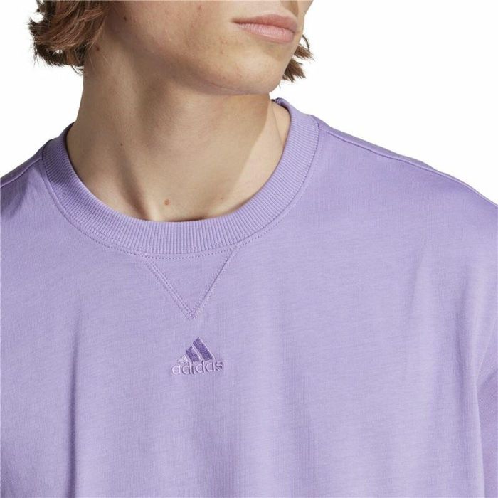 Camiseta de Manga Corta Hombre Adidas All Szn Morado 2 Camiseta de Manga Corta Hombre Adidas All Szn Morado 2