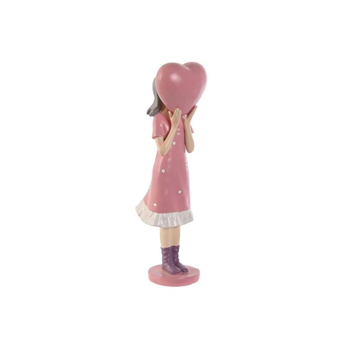 Figura Urban DKD Home Decor Rosa Malva 8.5 x 31 x 10 cm