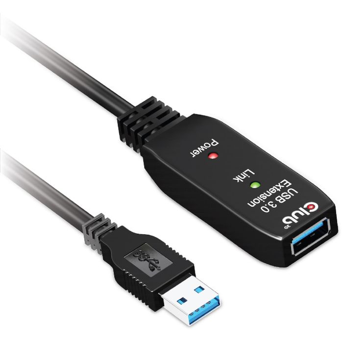 Club3D cable de extensión activo USB 3.2 A 5m - 5 Gbps macho/hembra 6 Club3D cable de extensión activo USB 3.2 A 5m - 5 Gbps macho/hembra 6