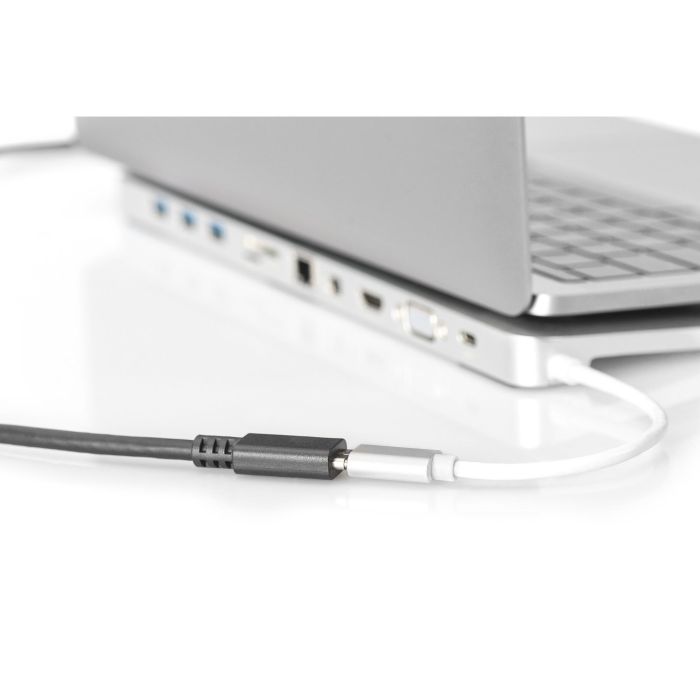 DIGITUS USB 2.0 Verlängerungskabel Typ C -C St/Bu 2.0m. sw 1