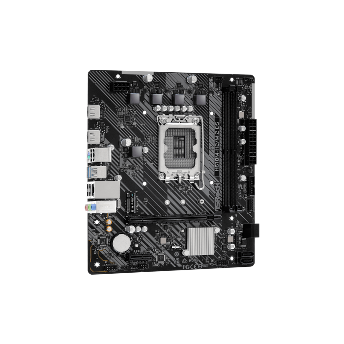 Asrock H610M-H2/M.2 D5 Intel H610 LGA 1700 micro ATX 2 Asrock H610M-H2/M.2 D5 Intel H610 LGA 1700 micro ATX 2