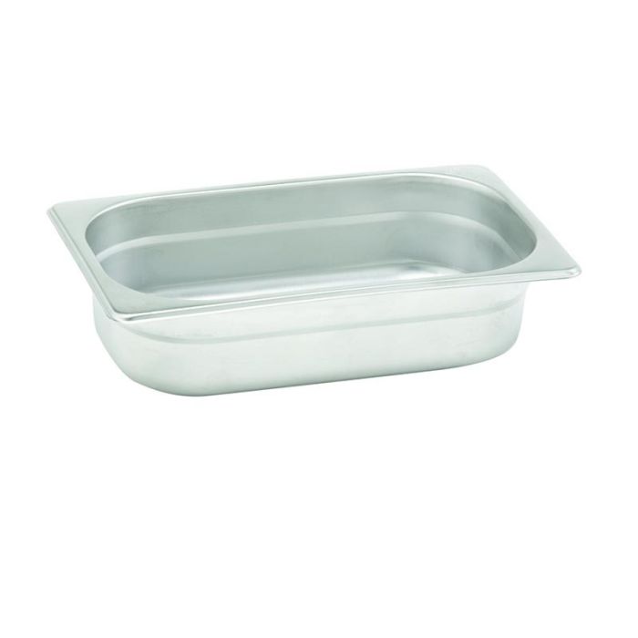 DBMARK - GNP14100 - Cubeta GN 1/4 de acero inoxidable. Tamaño 16,2 x 26,5 cm. Profundidad 10 cm. Capacidad 2,8 L. - Venta 1 unidad