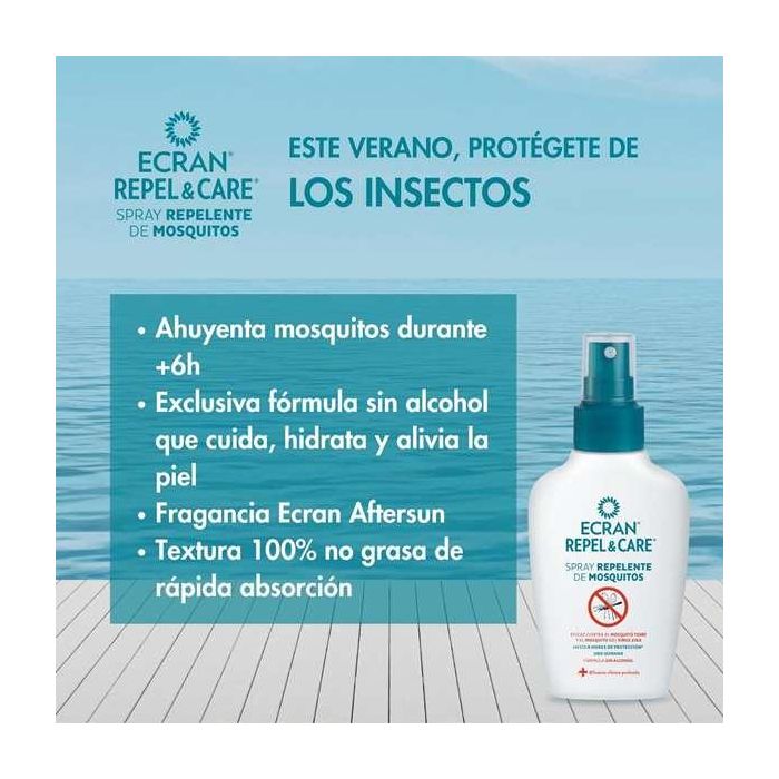 Spray repelente de mosquitos 100 ml.ecran 1 Spray repelente de mosquitos 100 ml.ecran 1