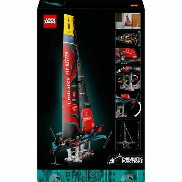 LEGO Technic 42174 Yate Equipo Emirates Nueva Zelanda AC75 - Kit de construcción para adultos 1