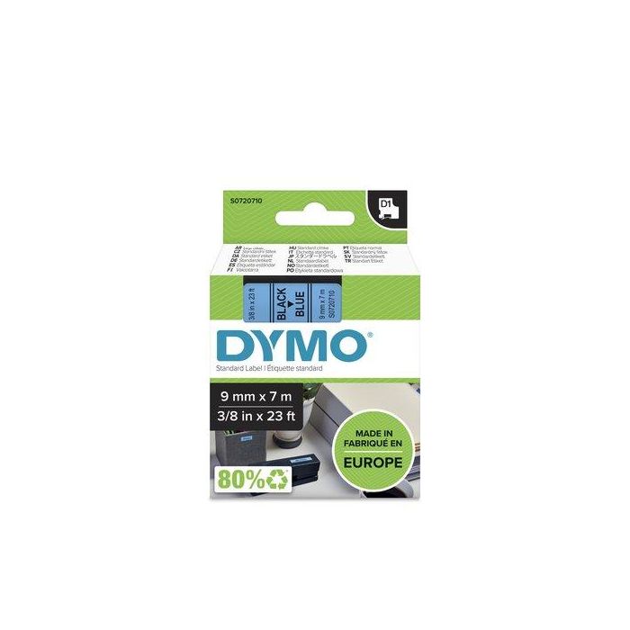 DYMO Cinta LM D1 9mmx7m Negro/azul