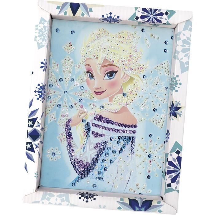Juego creativo - LANSAY - Colección de lentejuelas - ELSA FROZEN - A partir de 7 años 3 Juego creativo - LANSAY - Colección de lentejuelas - ELSA FROZEN - A partir de 7 años 3