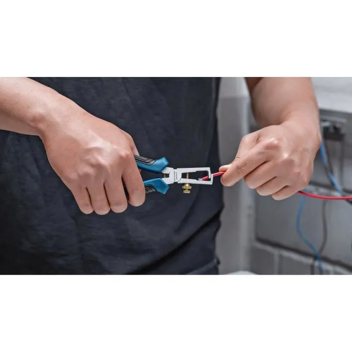 Bosch Professional Alicates Pelacables 160 mm, Capacidad 0-10 mm², Mango Softgrip 3 Bosch Professional Alicates Pelacables 160 mm, Capacidad 0-10 mm², Mango Softgrip 3