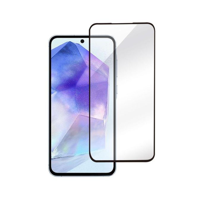 eSTUFF Titan Shield Protector de Pantalla para Samsung Galaxy A35/A55, Cristal Templado 9H, Cobertura Total y Antigolpes eSTUFF Titan Shield Protector de Pantalla para Samsung Galaxy A35/A55, Cristal Templado 9H, Cobertura Total y Antigolpes