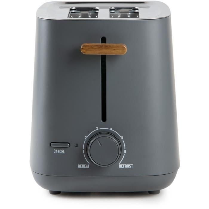Tostadora eléctrica - DOMO - DO965T - 1000 W - 2 ranuras - Negra 3 Tostadora eléctrica - DOMO - DO965T - 1000 W - 2 ranuras - Negra 3