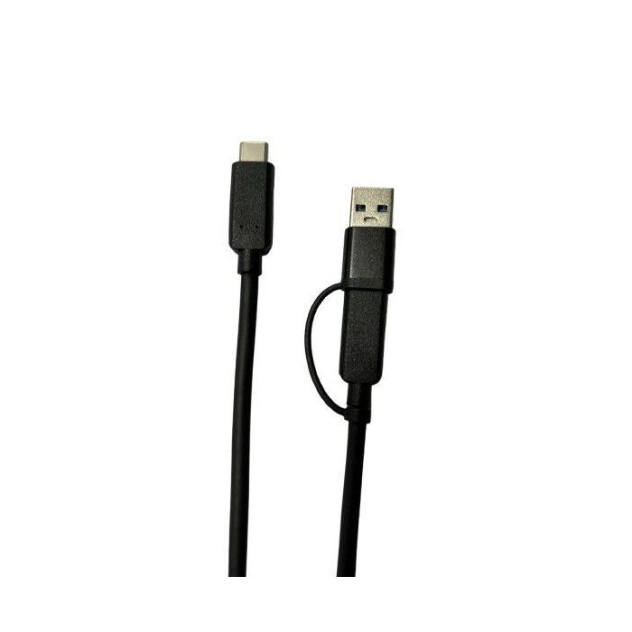 MicroConnect USB-C Cable with a USB-A 3.2 Gen 1 adapter, 1m MicroConnect USB-C Cable with a USB-A 3.2 Gen 1 adapter, 1m
