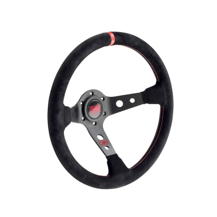 Volante Racing OMP Corsica Negro/Rojo Ø 35 cm 1