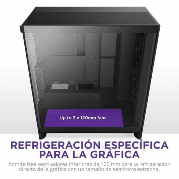 Caja Semitorre ATX NZXT Negro 8 Caja Semitorre ATX NZXT Negro 8