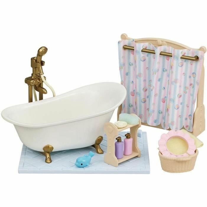 Sylvanian Families 5739 Conjunto de Baño con Bañera, Ducha y Accesorios 2