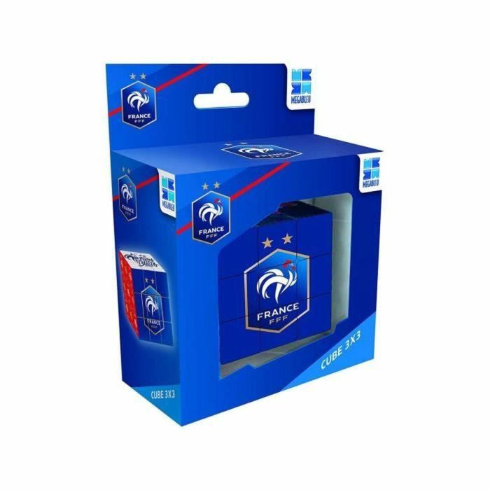 Megableu Cubo 3x3 Francia - Rompecabezas Coleccionable para Aficionados de los Blues 2